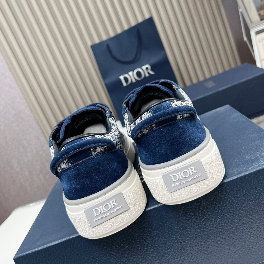 Dior B33 Sneaker Navy Blue Oblique Jacquard