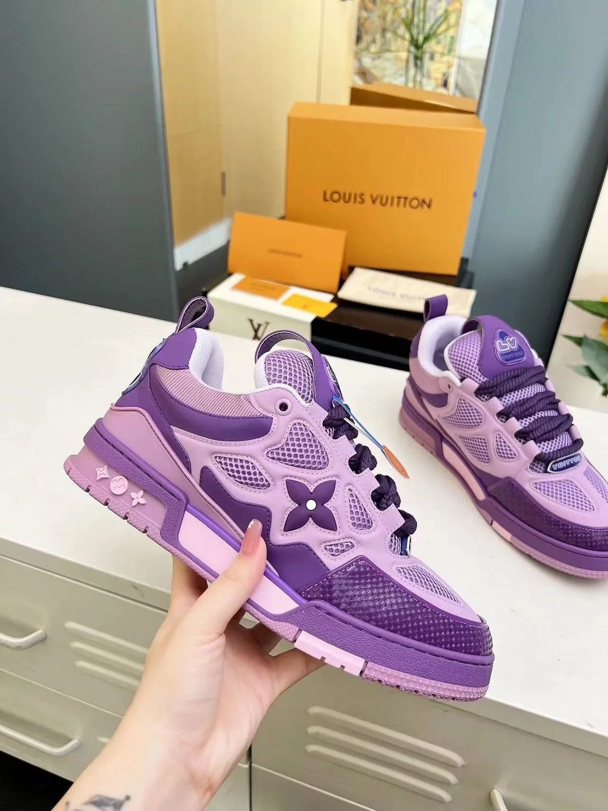 Louis Vuitton Skate - Purple