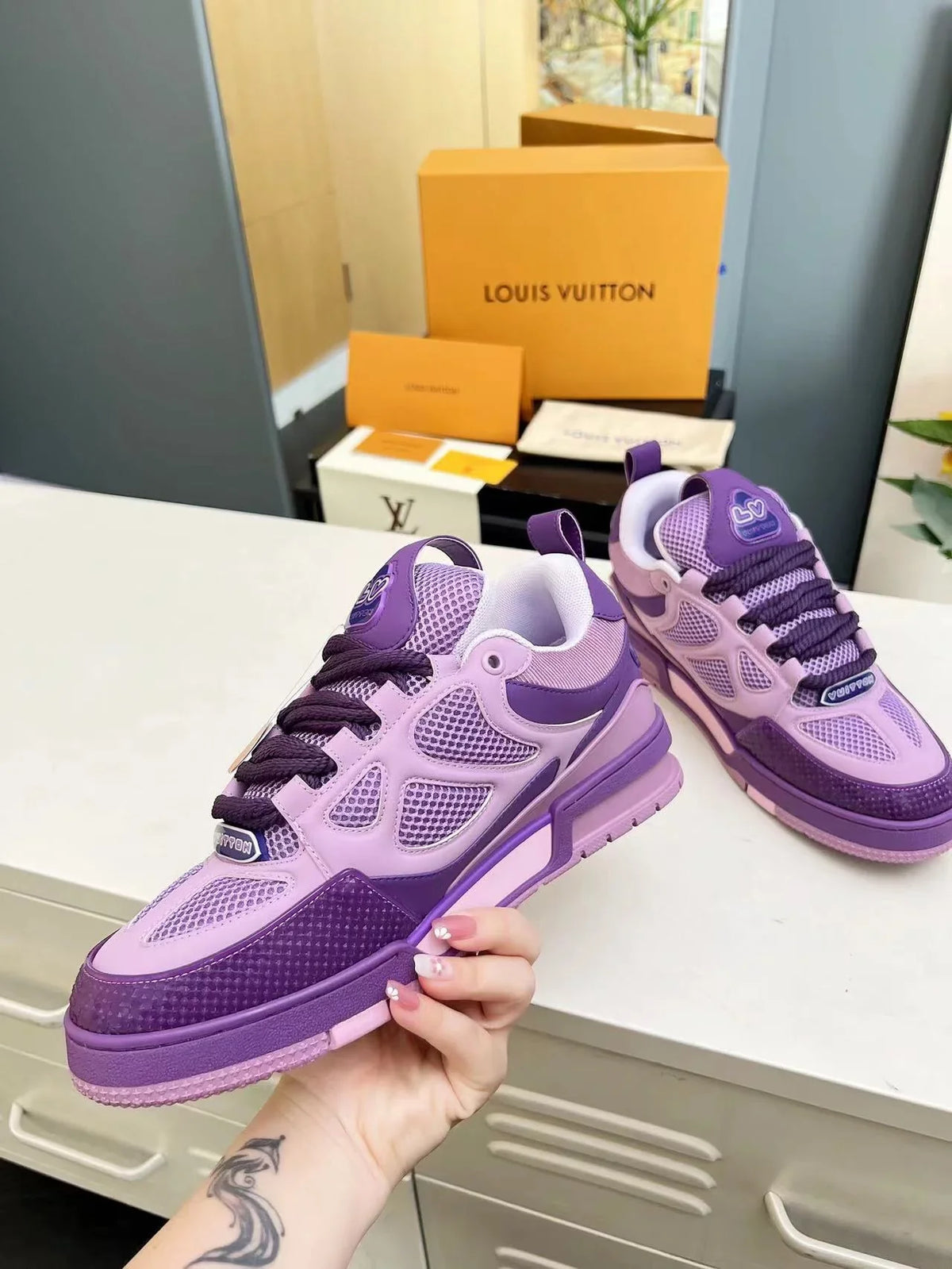 Louis Vuitton Skate - Purple
