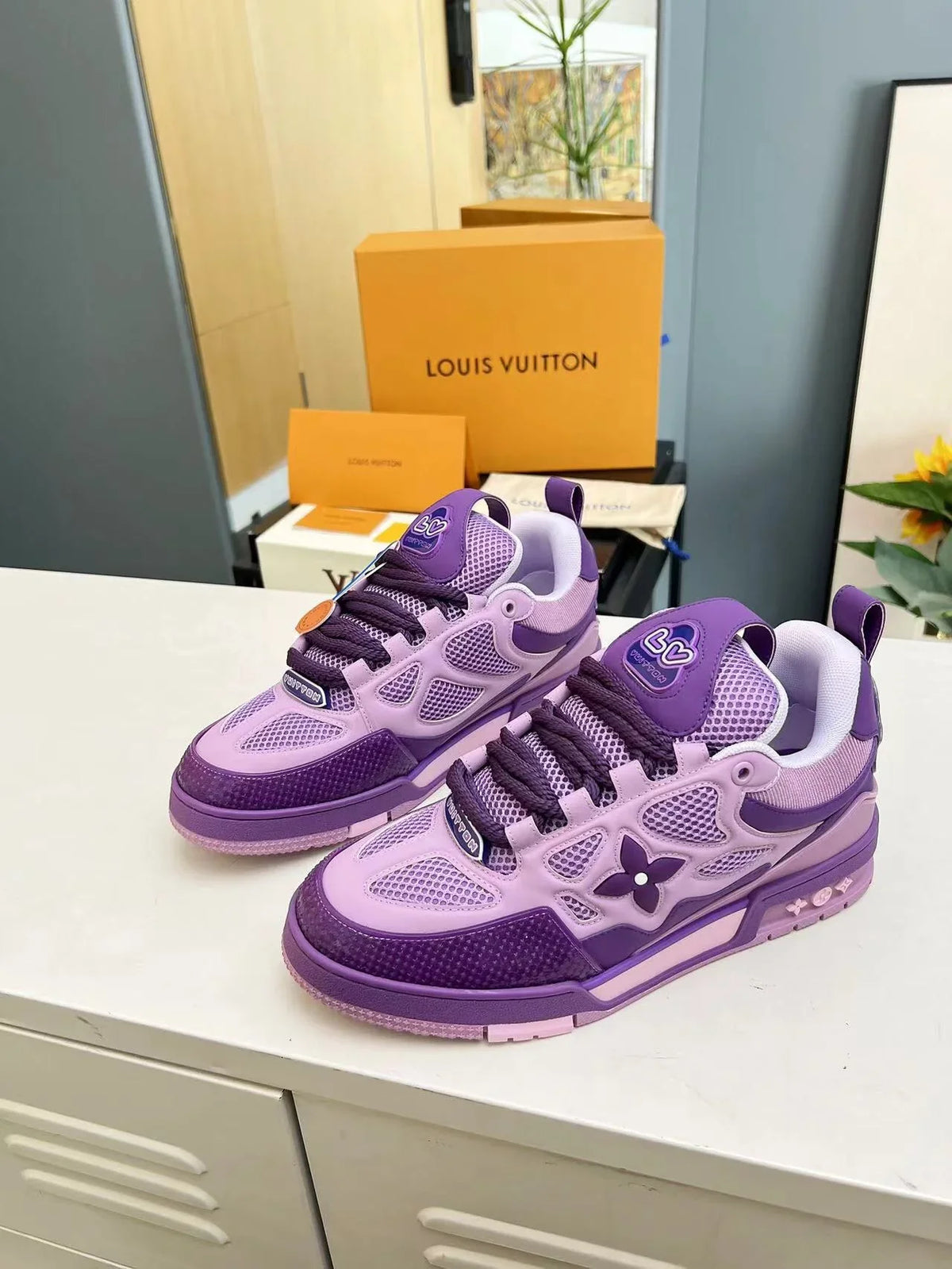 Louis Vuitton Skate - Purple