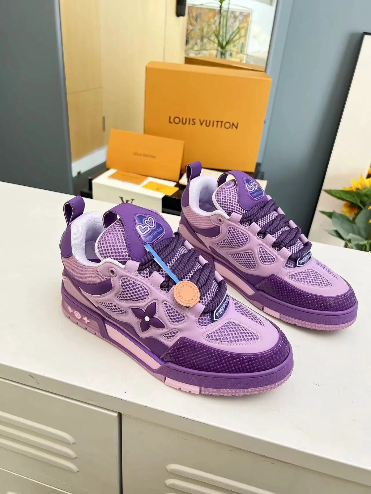 Louis Vuitton Skate - Purple