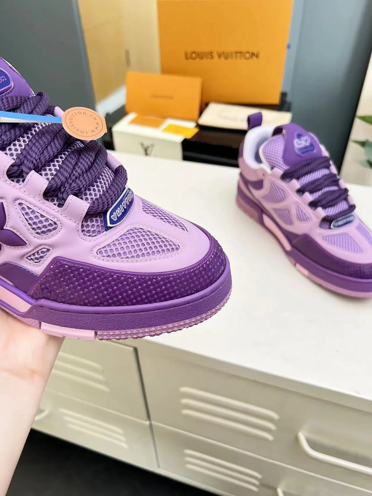 Louis Vuitton Skate - Purple