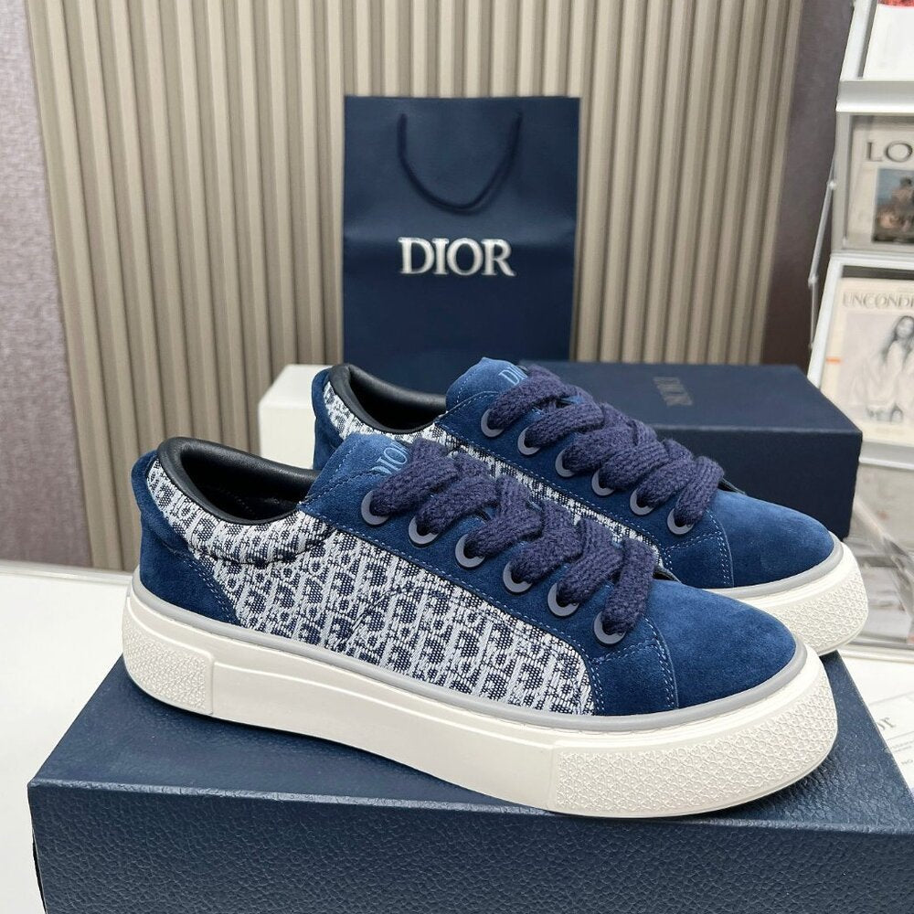 Dior B33 Sneaker Navy Blue Oblique Jacquard