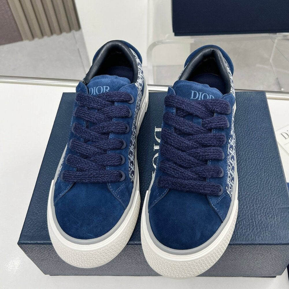 Dior B33 Sneaker Navy Blue Oblique Jacquard