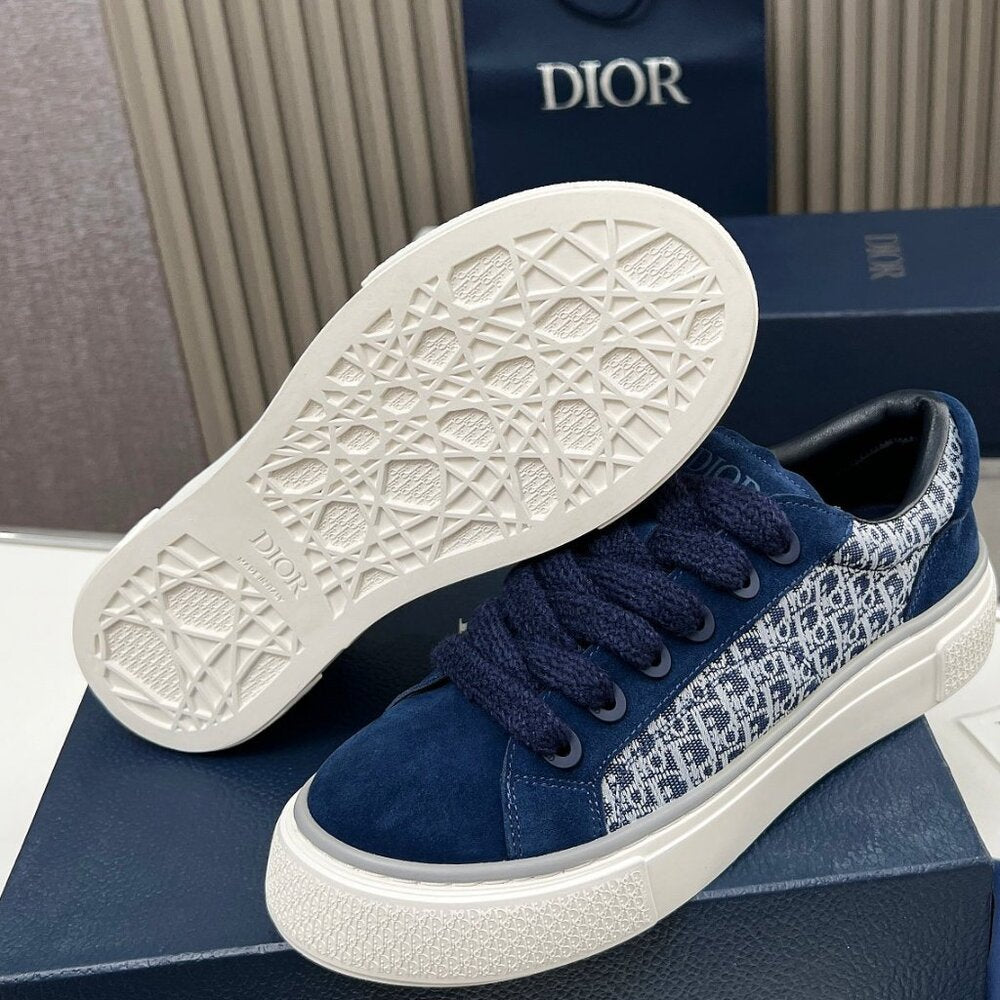 Dior B33 Sneaker Navy Blue Oblique Jacquard