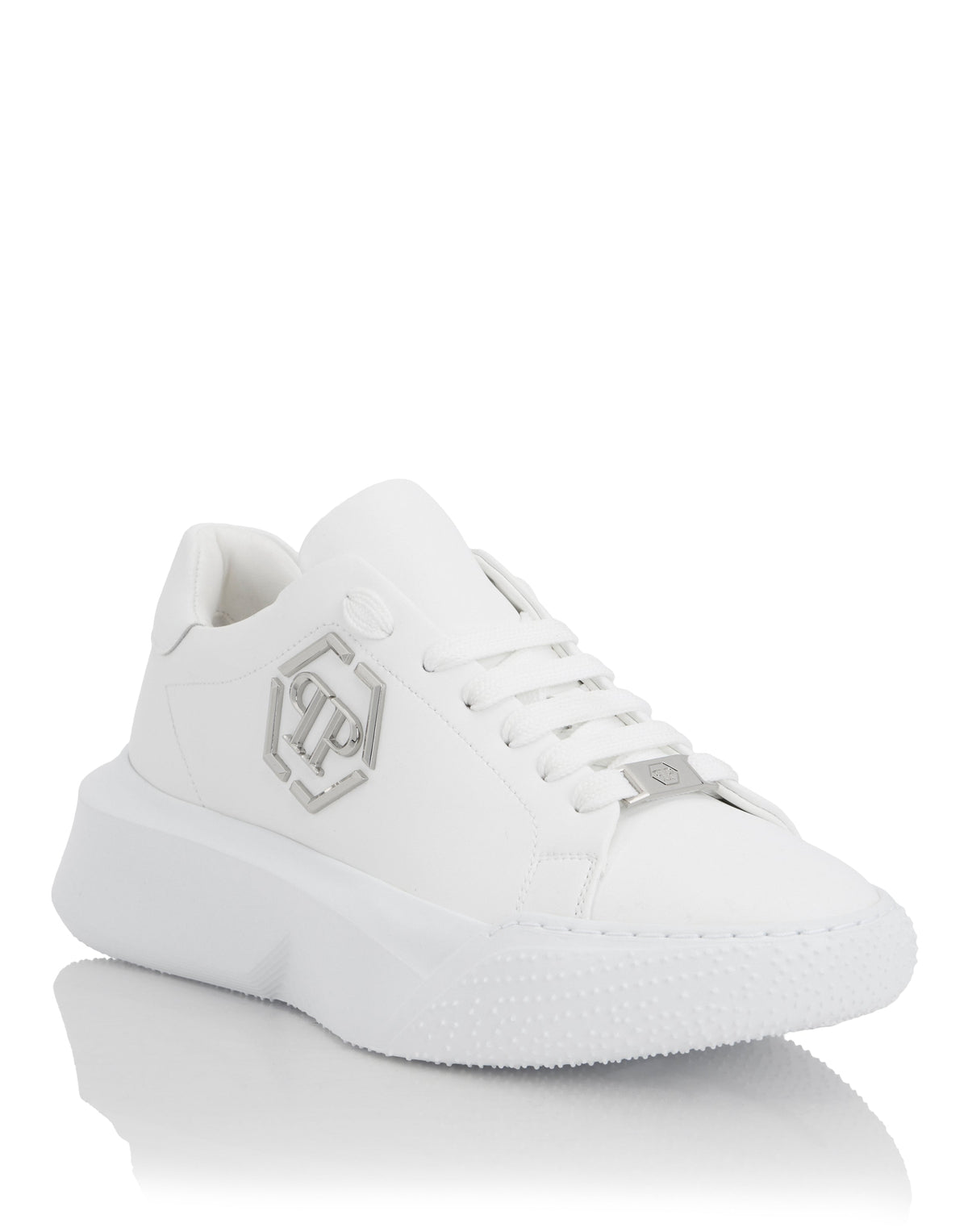 Philipp Plein Godzilla Runner Hexagon White